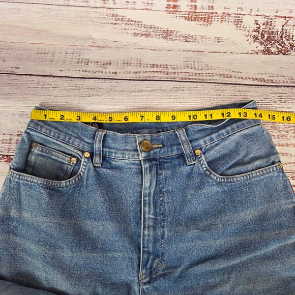 Escada Sport Womens Barrel Jeans 6 (US) 36(EU) High Rise Medium Wash Taper Denim - Picture 7 of 11